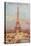 Merci Beaucoup, Eiffel Tower-null-Stretched Canvas