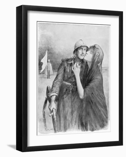 Merci!, C1918-L Sabattier-Framed Giclee Print