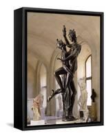 Mercure et Psyché-Adrien de Vries-Framed Stretched Canvas