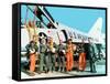 Mercury 7 Astronauts-null-Framed Stretched Canvas