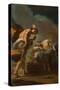 Mercury About to Behead Argus, c.1770-1775-Ubaldo Gandolfi-Stretched Canvas