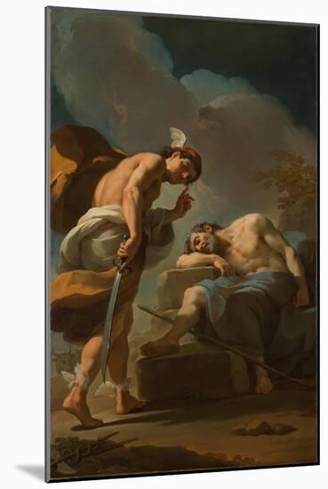 Mercury About to Behead Argus, c.1770-1775-Ubaldo Gandolfi-Mounted Giclee Print