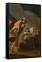 Mercury About to Behead Argus, c.1770-1775-Ubaldo Gandolfi-Framed Stretched Canvas