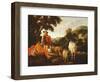 Mercury and Argus, 1620-Moyses Uyttenbroeck-Framed Premium Giclee Print