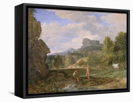 Mercury and Argus, 1793-Pierre Henri de Valenciennes-Framed Stretched Canvas