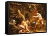 Mercury and Argus-Abraham Bloemaert-Framed Stretched Canvas