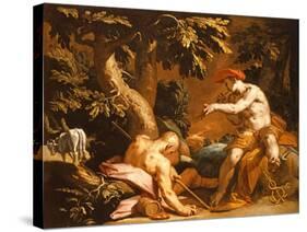 Mercury and Argus-Abraham Bloemaert-Stretched Canvas