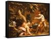 Mercury and Argus-Abraham Bloemaert-Framed Stretched Canvas