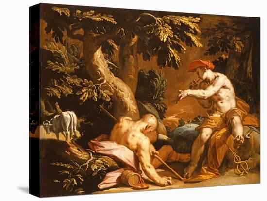 Mercury and Argus-Abraham Bloemaert-Stretched Canvas