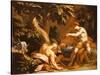 Mercury and Argus-Abraham Bloemaert-Stretched Canvas