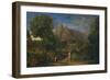 Mercury and Battus-Jean Francois I Millet-Framed Giclee Print