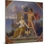 Mercury and Glory, July 8, 1845-Anders Borch-Mounted Giclee Print