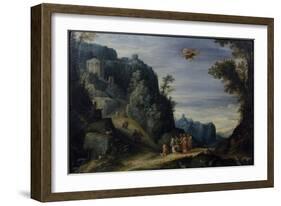 Mercury and Herse, C.1605-Paul Brill Or Bril-Framed Giclee Print