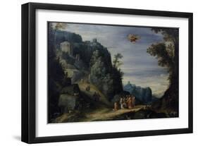 Mercury and Herse, C.1605-Paul Brill Or Bril-Framed Giclee Print