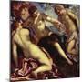 Mercury and the Three Graces, 1578-Jacopo Robusti Tintoretto-Mounted Giclee Print