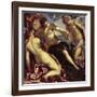 Mercury and the Three Graces, 1578-Jacopo Robusti Tintoretto-Framed Giclee Print