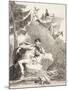 Mercury Appears to Æneas in a Dream, C.1770-Giandomenico Tiepolo-Mounted Giclee Print