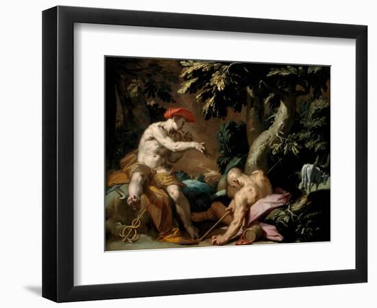 Mercury, Argus and Io, Ca 1592-Abraham Bloemaert-Framed Giclee Print