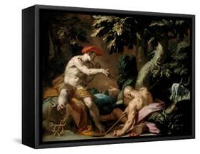 Mercury, Argus and Io, Ca 1592-Abraham Bloemaert-Framed Stretched Canvas