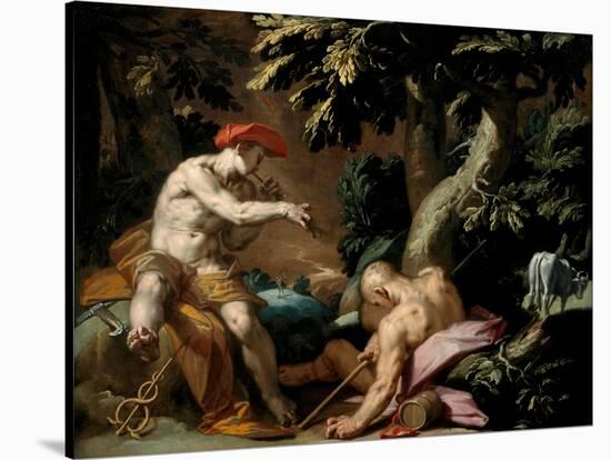 Mercury, Argus and Io, Ca 1592-Abraham Bloemaert-Stretched Canvas