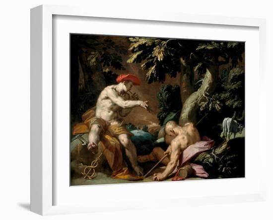 Mercury, Argus and Io, Ca 1592-Abraham Bloemaert-Framed Giclee Print