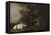 Mercury, Argus and Io-Govert Flinck-Framed Stretched Canvas