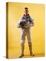 Mercury Astronaut Gordon Cooper Wearing a Spacesuit-null-Stretched Canvas