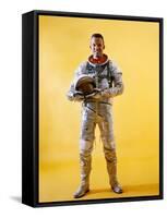 Mercury Astronaut Gordon Cooper Wearing a Spacesuit-null-Framed Stretched Canvas