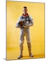 Mercury Astronaut Gordon Cooper Wearing a Spacesuit-null-Mounted Photo