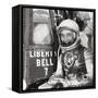 Mercury Astronaut Gus Grissom Beside Liberty 7 Which He Will Navigate in Space Flight-null-Framed Stretched Canvas