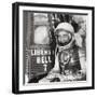 Mercury Astronaut Gus Grissom Beside Liberty 7 Which He Will Navigate in Space Flight-null-Framed Premium Photographic Print