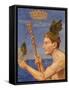 Mercury from 'Festkalender' Published in Leipzig C.1910-Hans Thoma-Framed Stretched Canvas