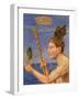 Mercury from 'Festkalender' Published in Leipzig C.1910-Hans Thoma-Framed Giclee Print