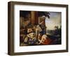 Mercury Giving the Child Bacchus to the Nymphs of Nysa, 1638-Laurent de La Hyre-Framed Giclee Print