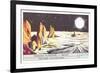 Mercury Landscape Trade Card-null-Framed Premium Giclee Print