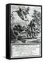 Mercury Leading Geography, 1692-Giovanni Battista Gaulli-Framed Stretched Canvas