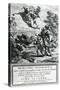 Mercury Leading Geography, 1692-Giovanni Battista Gaulli-Stretched Canvas