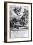 Mercury Leading Geography, 1692-Giovanni Battista Gaulli-Framed Giclee Print