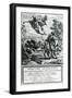 Mercury Leading Geography, 1692-Giovanni Battista Gaulli-Framed Giclee Print