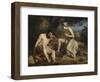 Mercury Lulling Argus to Sleep, 1864-Nikolai Andreyevich Koshelev-Framed Premium Giclee Print