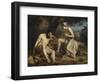 Mercury Lulling Argus to Sleep, 1864-Nikolai Andreyevich Koshelev-Framed Premium Giclee Print