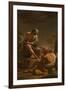 Mercury Lulling Argus to Sleep, c.1770-1775-Ubaldo Gandolfi-Framed Giclee Print