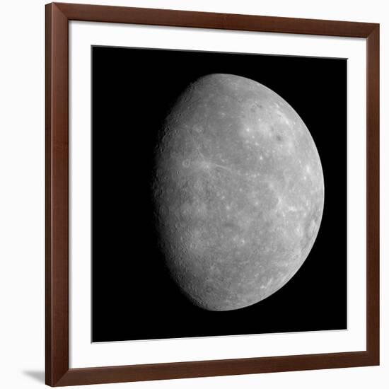 Mercury, MESSENGER January 2008 Flyby-null-Framed Photographic Print