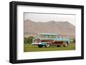 Mercury Monterey station wagon 1955-Simon Clay-Framed Photographic Print