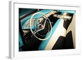 Mercury Monterey station wagon 1955-Simon Clay-Framed Photographic Print