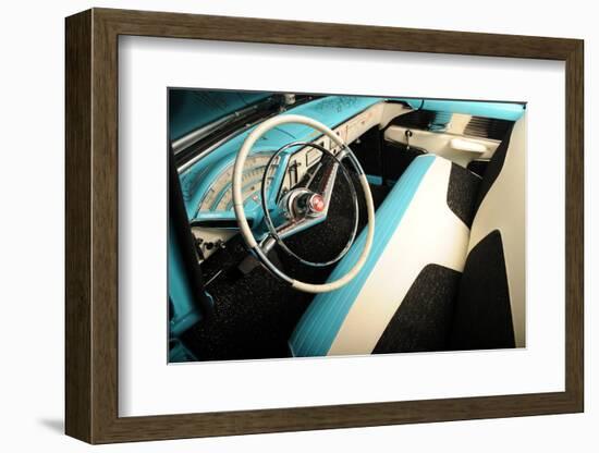 Mercury Monterey station wagon 1955-Simon Clay-Framed Photographic Print