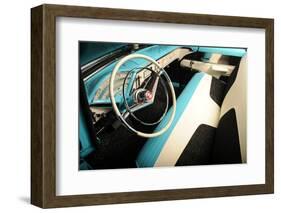 Mercury Monterey station wagon 1955-Simon Clay-Framed Photographic Print