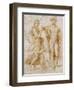 Mercury Offering the Cup of Immortality to Psyche-null-Framed Giclee Print