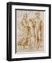 Mercury Offering the Cup of Immortality to Psyche-null-Framed Giclee Print