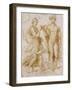 Mercury Offering the Cup of Immortality to Psyche-null-Framed Giclee Print